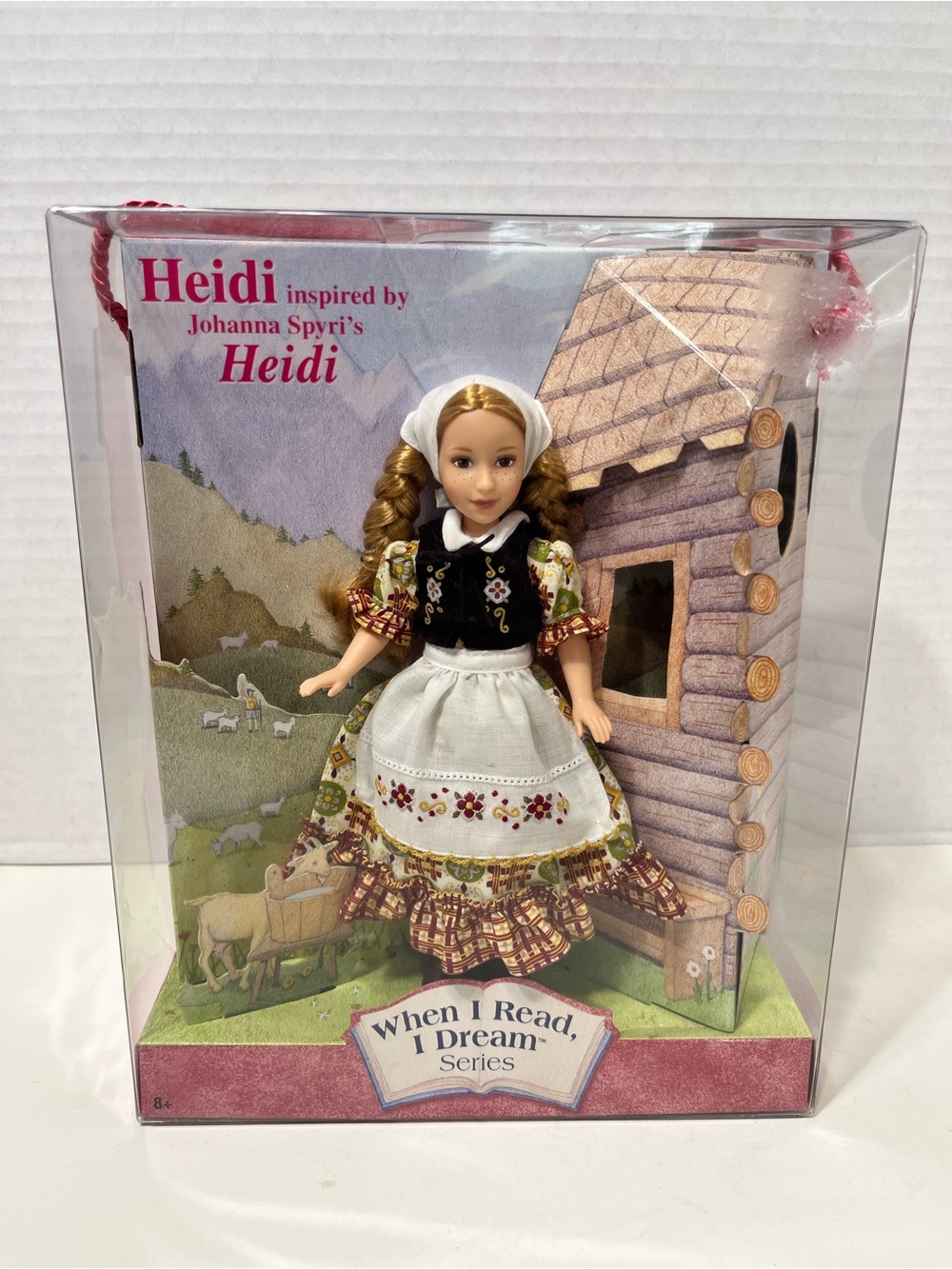 MATTEL Heidi doll when I read I dream series vintage timeless treasures 2001 NWT